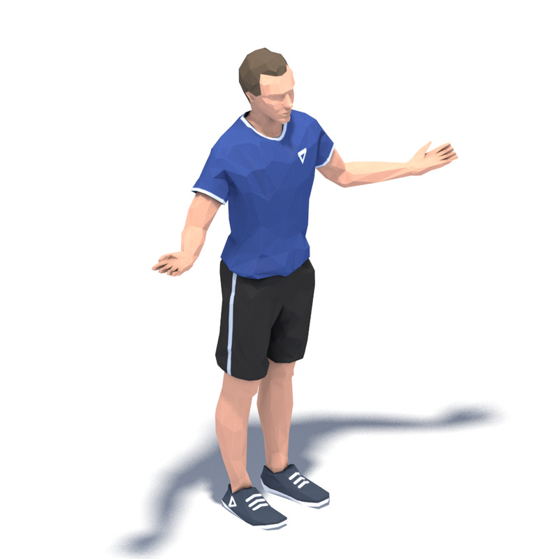 32 Stretch Animation 3d Model Bundle - Features Image 33
