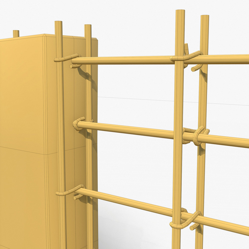 Уличный барьер PBR Low Poly 3d Модель - Features Image 9