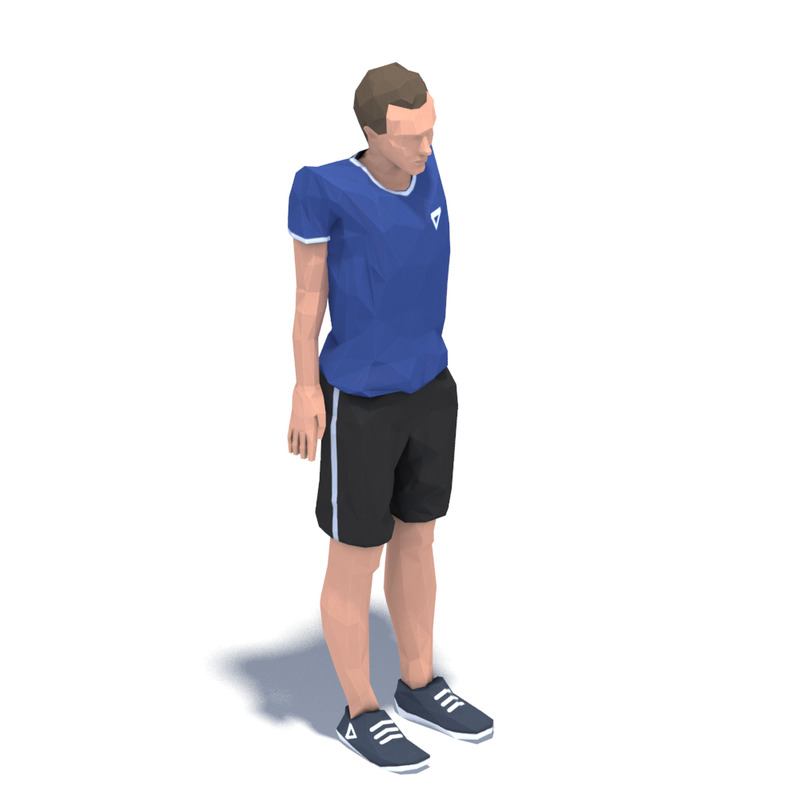32 Stretch Animation 3d Model Bundle - Features Image 31