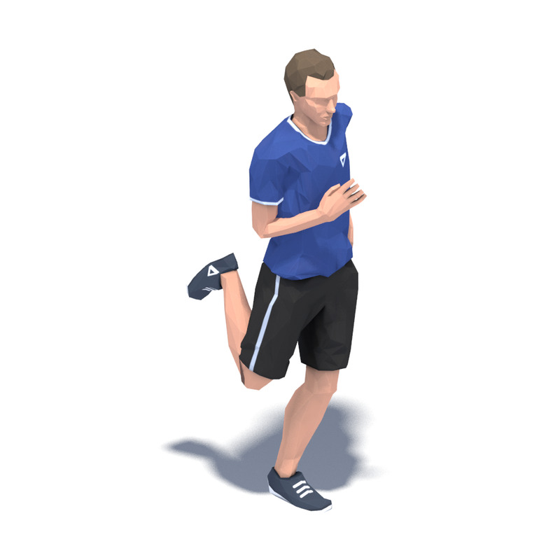 32 Stretch Animation 3d Model Bundle - Features Image 37