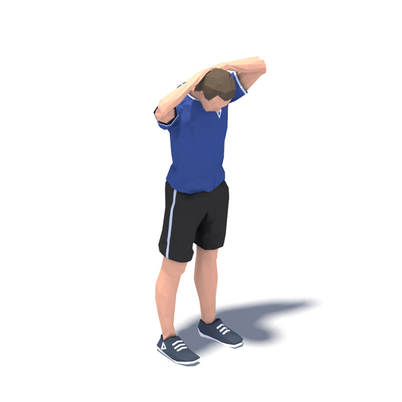 32 Stretch Animation 3d Model Bundle - Features Image 23
