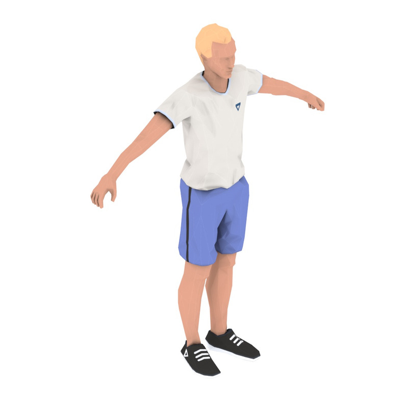 32 Stretch Animation 3d Model Bundle - Features Image 7