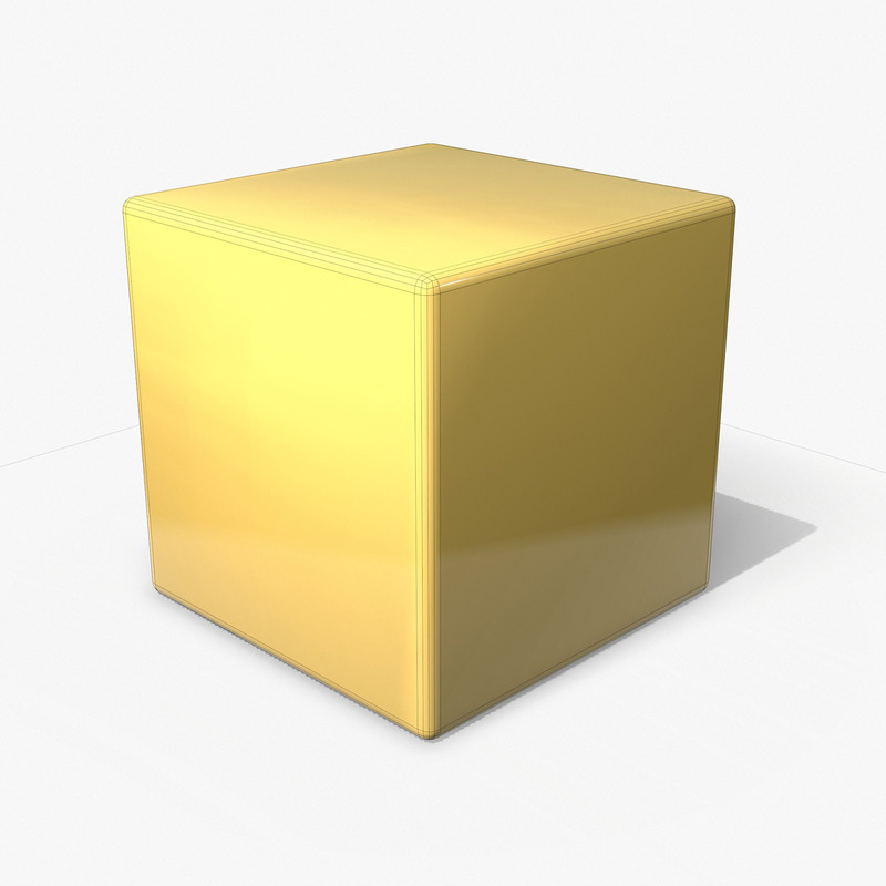 Rubik's Cube Low Poly 3d Model - Features Image 7