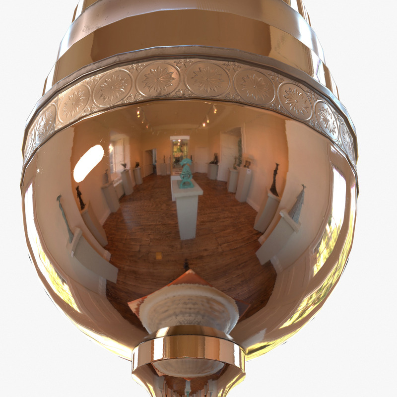 ESL Trophy PBR Low Poly Model 3d - Obraz funkcji 9