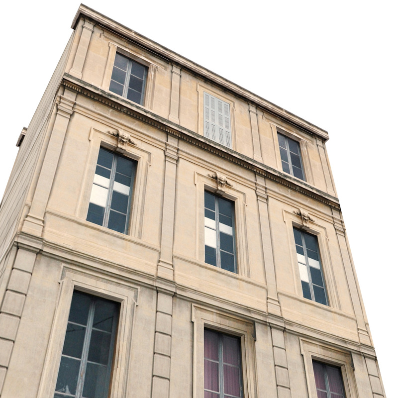 Apartment House 198 Low Poly Modello 3d - Caratteristiche Immagine 3