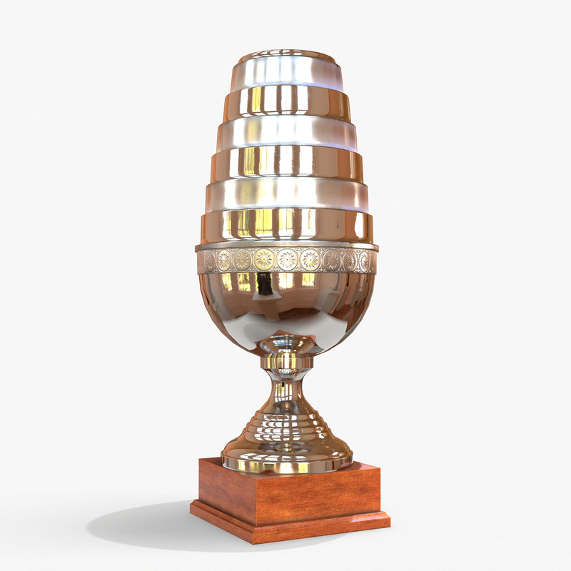 ESL Trophy PBR Low Poly Model 3d - Obraz funkcji 4