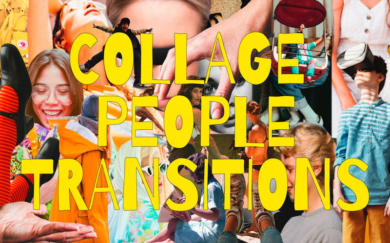 Collage People Transitions Pack - Features Image 1
