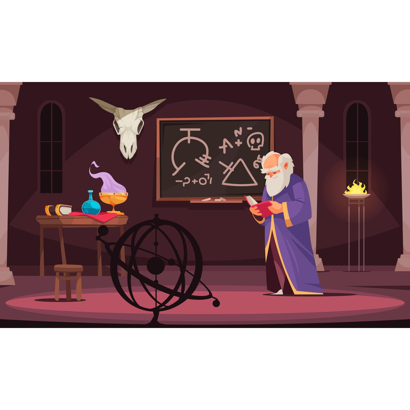Alchemy Illustration 210112610 Vector Illustration Concept
