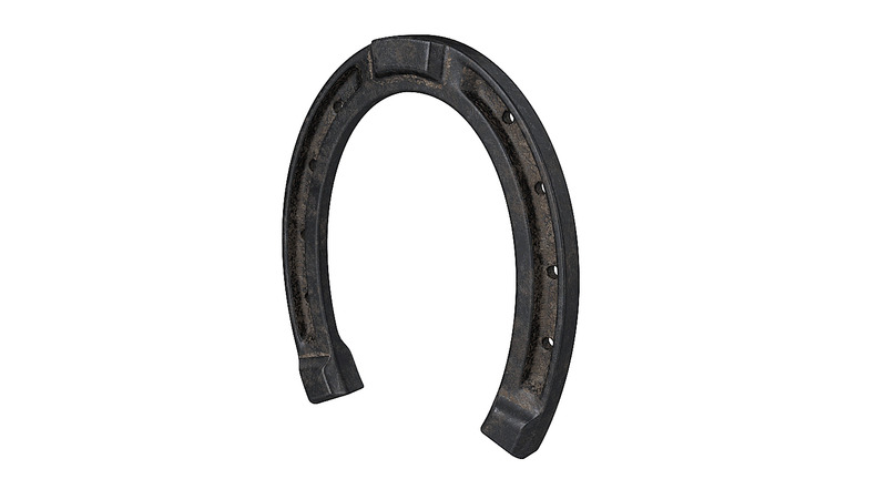 Horseshoe with PBR textures 3D model - Features Image 2