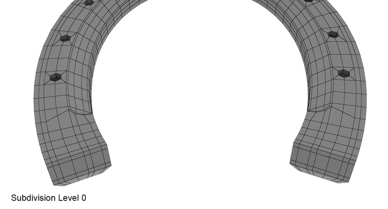Horseshoe with PBR textures 3D model - Features Image 18