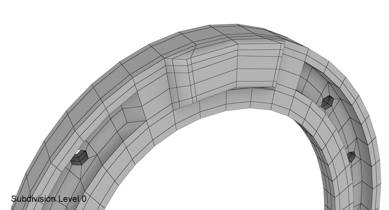 Horseshoe with PBR textures 3D model - Features Image 14