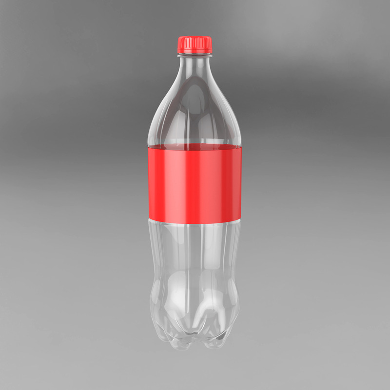 Plastic bottle 3D model - Features Image 4