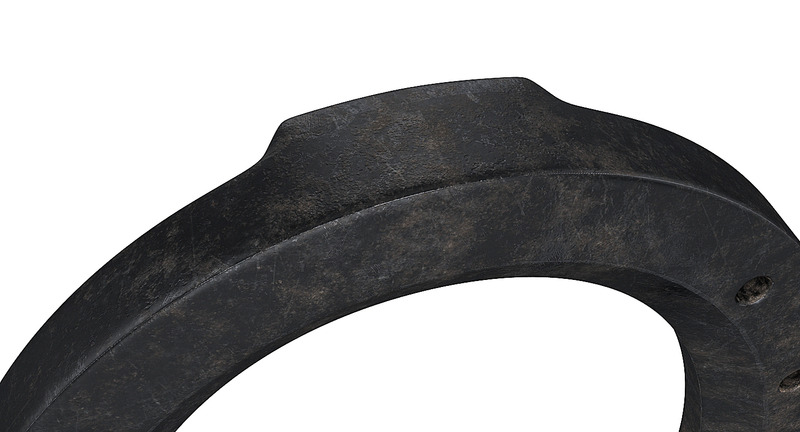 Horseshoe with PBR textures 3D model - Features Image 8
