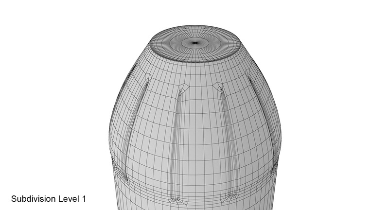 Plastic bottle 3D model - Features Image 26