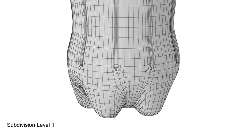 Plastic bottle 3D model - Features Image 24
