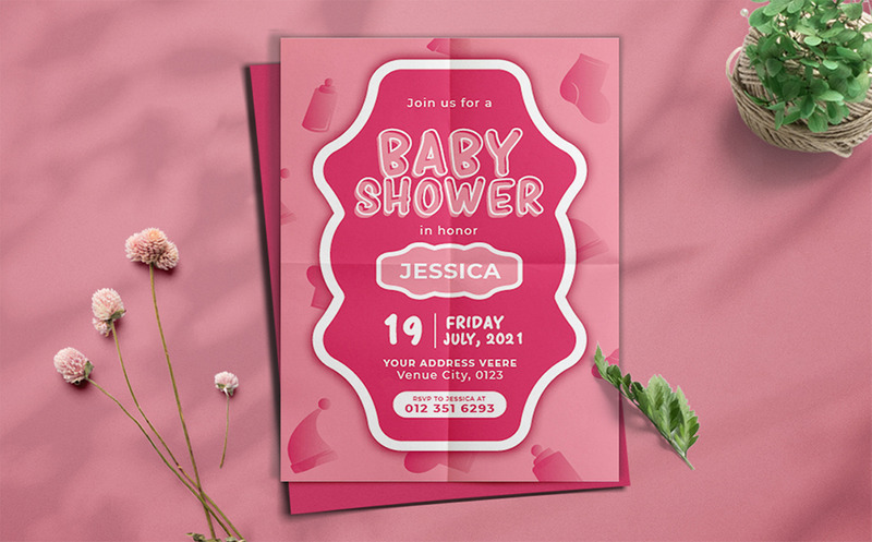 Baby Shower Julio - Шаблон приглашения - Features Image 3