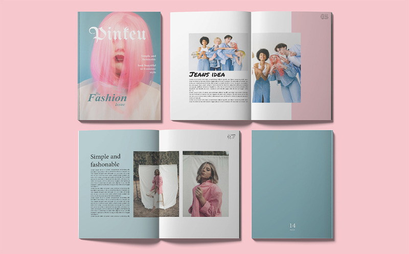 Pinkeu - Magazine Template - Features Image 4