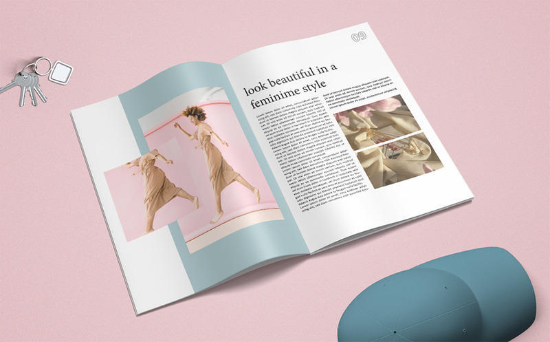 Pinkeu - Magazine Template - Features Image 2
