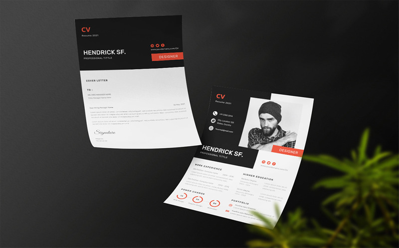 Hendrick SF — szablon CV - Obraz funkcji 2