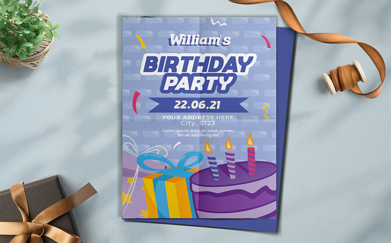 William Birthday Party - Invitation - Features Image 2