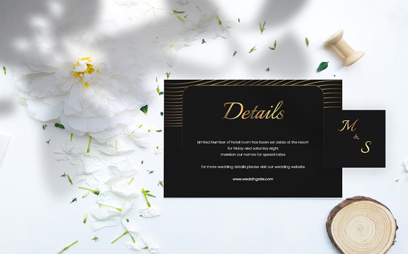 Mrabelle Robero Wedding Set - Invitation - Features Image 2