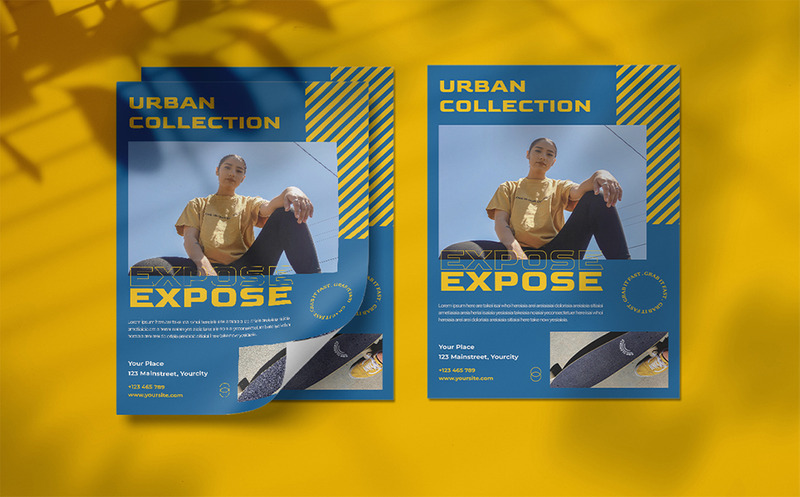 Городская коллекция - шаблон флаера - Features Image 2