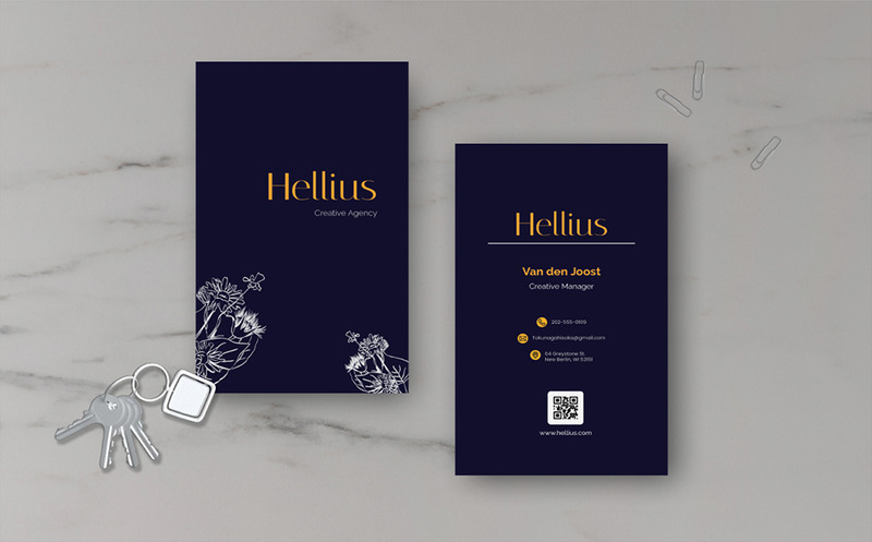 Hellius - névjegykártya sablon - Features Image 2
