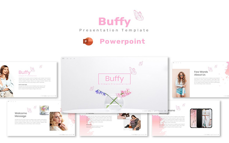 Buffy - Powerpoint Template - Features Image 1
