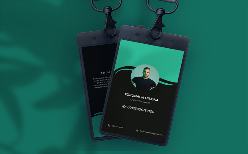 Tokunaga Hisoka - ID Card Template - Features Image 2