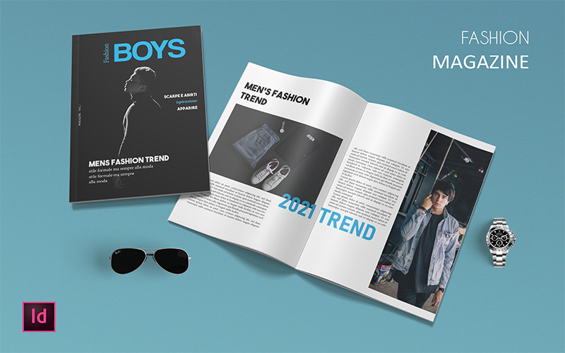Boys - |Magazine Template| - Features Image 1