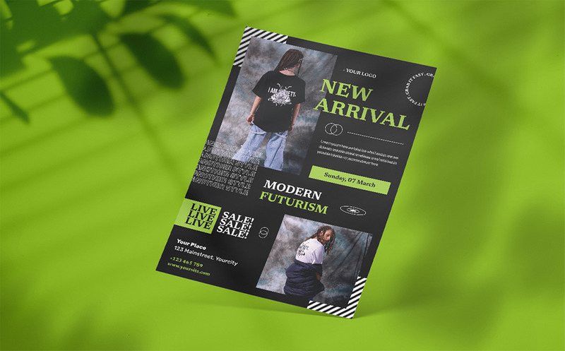 Modern Futurism - Flyer Template - Features Image 3