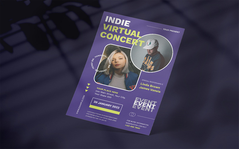 Indie Concert - Flyer Template - Features Image 3