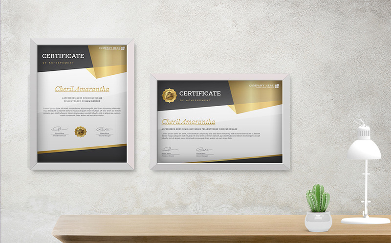 Cheril - Certificate Template - Features Image 2