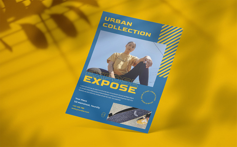 Городская коллекция - шаблон флаера - Features Image 3