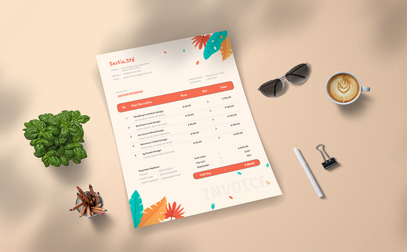 Sastia - Factuursjabloon - Features Image 2