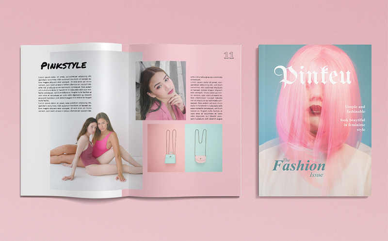 Pinkeu - Magazine Template - Features Image 3