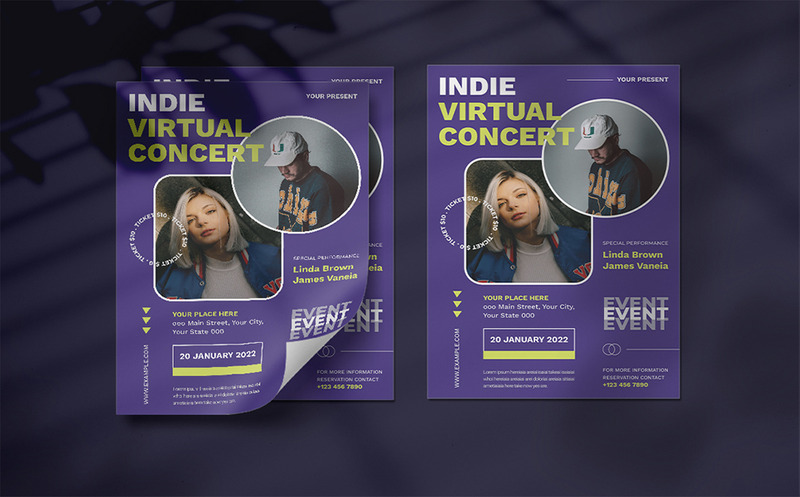 Indie Concert - Flyer Template - Features Image 2