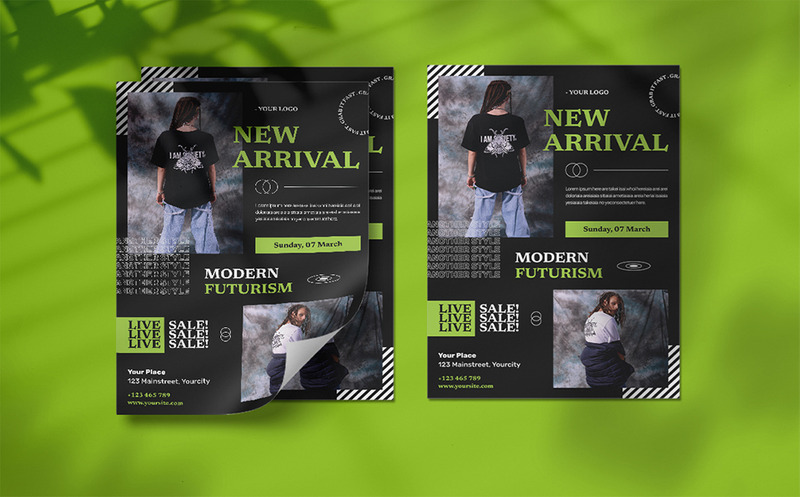 Modern Futurism - Flyer Template - Features Image 2