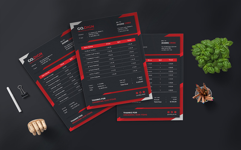 Godign - šablona faktury - Features Image 3