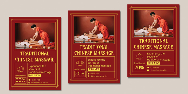 Traditional Chinese Massage Flyer - Features Image 1