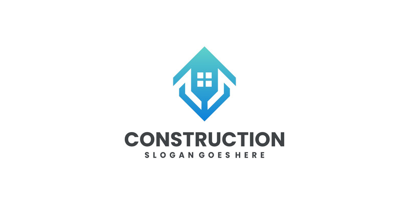 Gradient Modern Construction Logo Design - Features Image 1