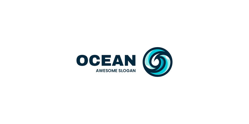 Ocean Simple Mascot Logo Style - Features Image 1