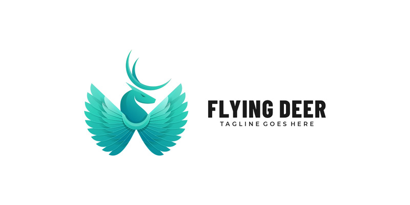 Flying Deer Gradient Logo - Features Image 1