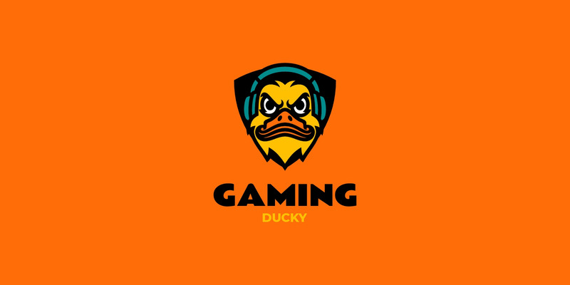 Esport Duck Logo Design Template - Features Image 1