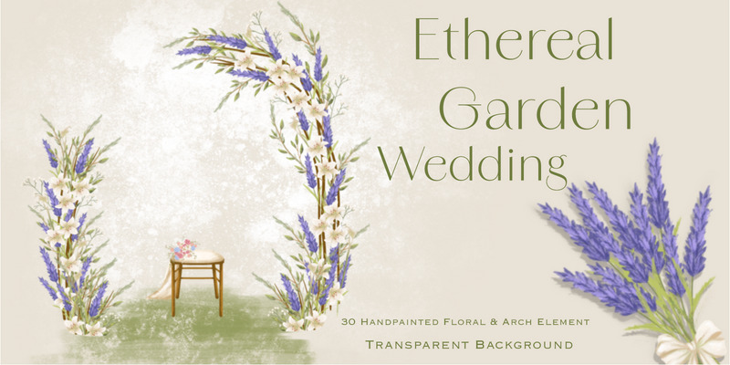 Timeless Romance - Watercolor Floral Icon Set - Features Image 1