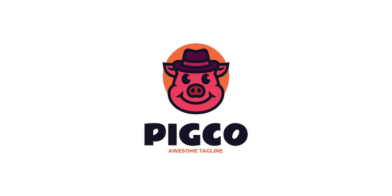 Pigco - Pig Mascot Logo Design - Features Image 1