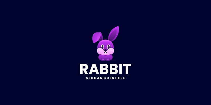 Gradient Modern Rabbit Logo Design 32541 - Features Image 1