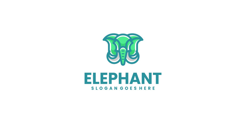 Mascot Modern Elephant Logo Design - Features Image 1