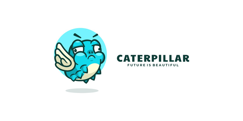 Логотип Caterpillar Simple Mascot - Features Image 1