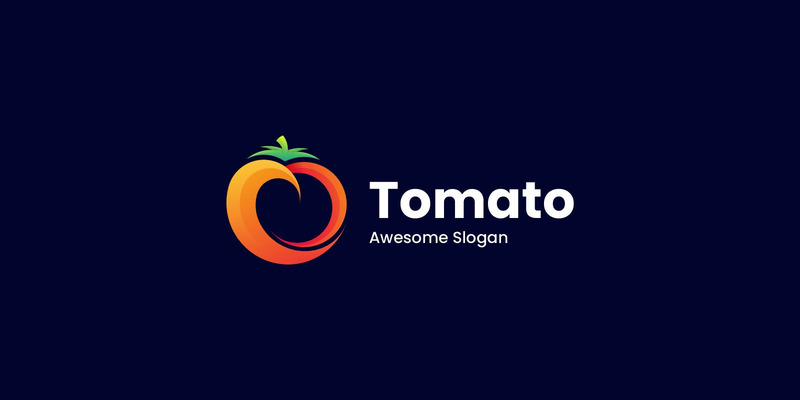 Tomaat Verloop Logo Stijl 1 - Features Image 1